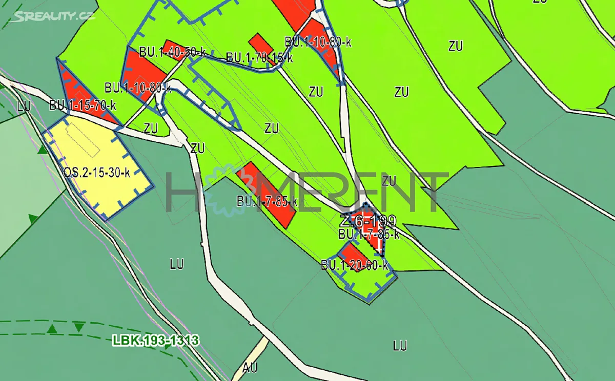 Prodej stavebního pozemku 1147 m² - Widok 6