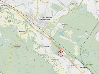 Prodej podílu 1/4  lesa 2 912 m²