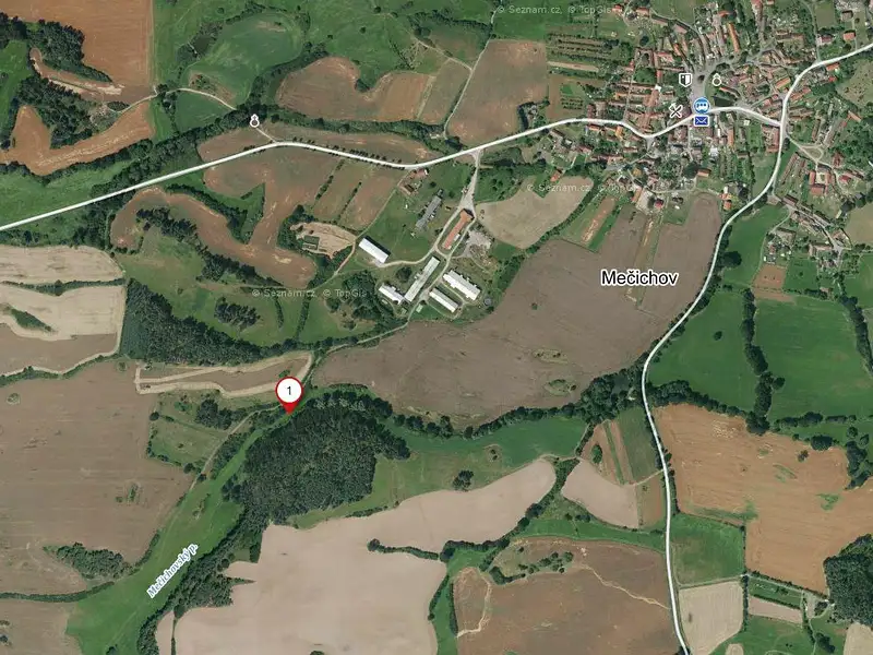 Prodej zahrady 1687 m², Mečichov – náhled fotky 3