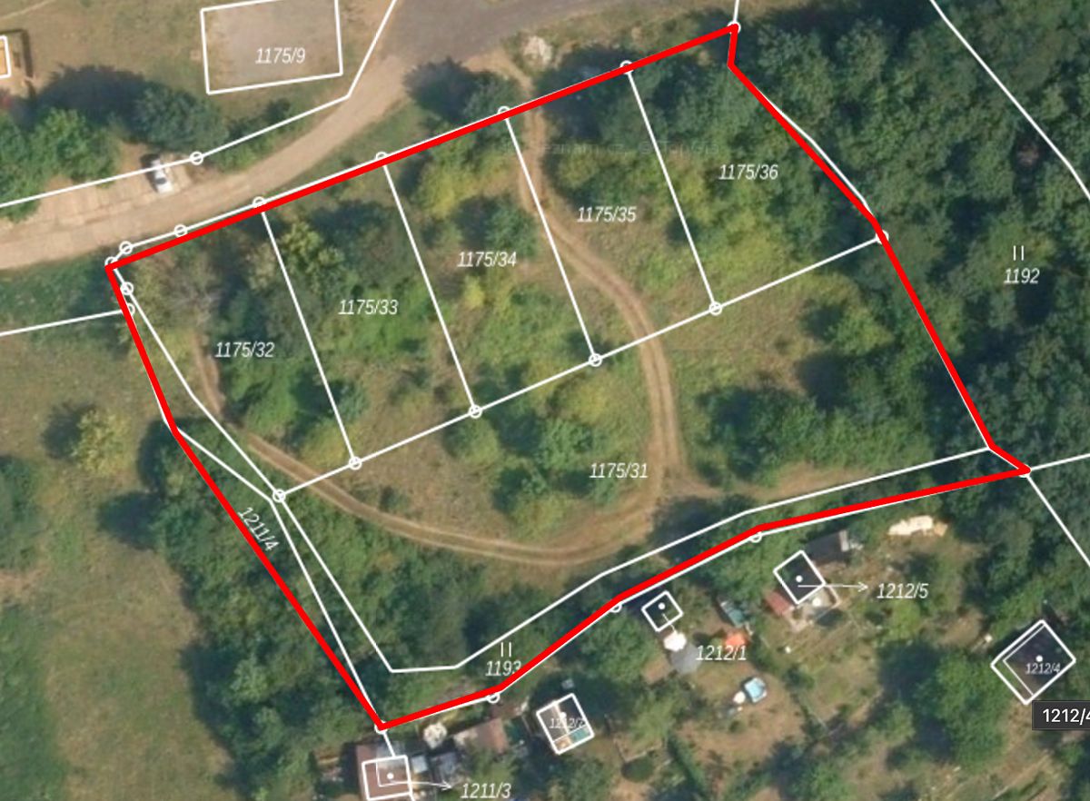 Prodej stavebního pozemku 860 m²