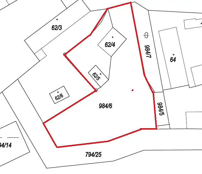 Prodej stavebního pozemku 1162 m², Kaliště – náhled fotky 2