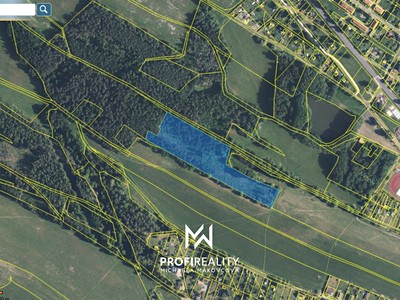 Prodej  lesa 16 805 m²