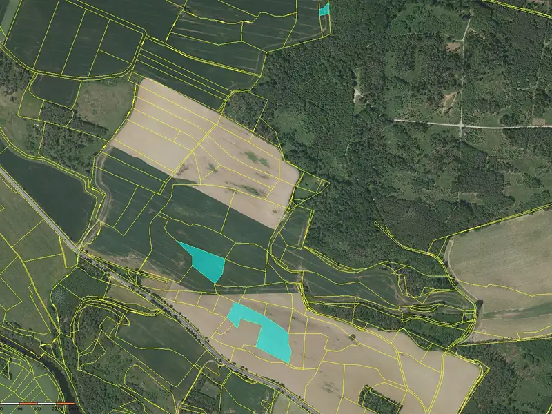 Prodej pole 54215 m², Střelské Hoštice – náhled fotky 2