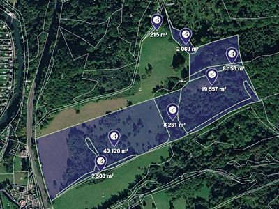 Prodej louky 80878 m²