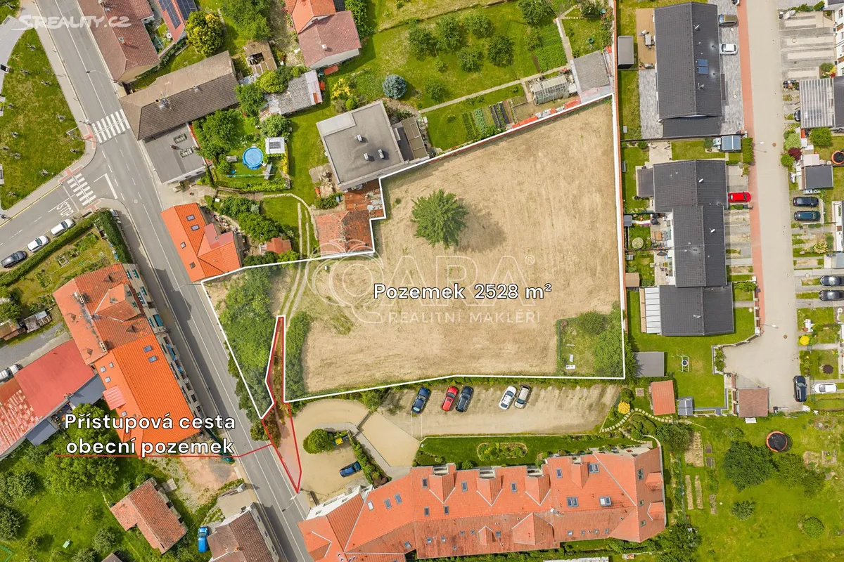 Prodej stavebního pozemku 2528 m², Jílové u Prahy