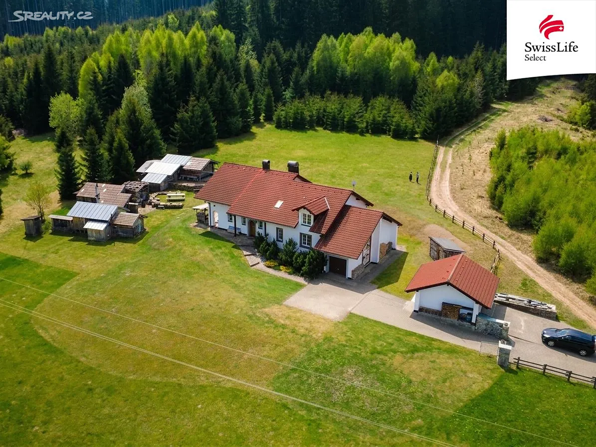 Prodej rodinného domu 364 m², pozemek 14326 m², Bařinská