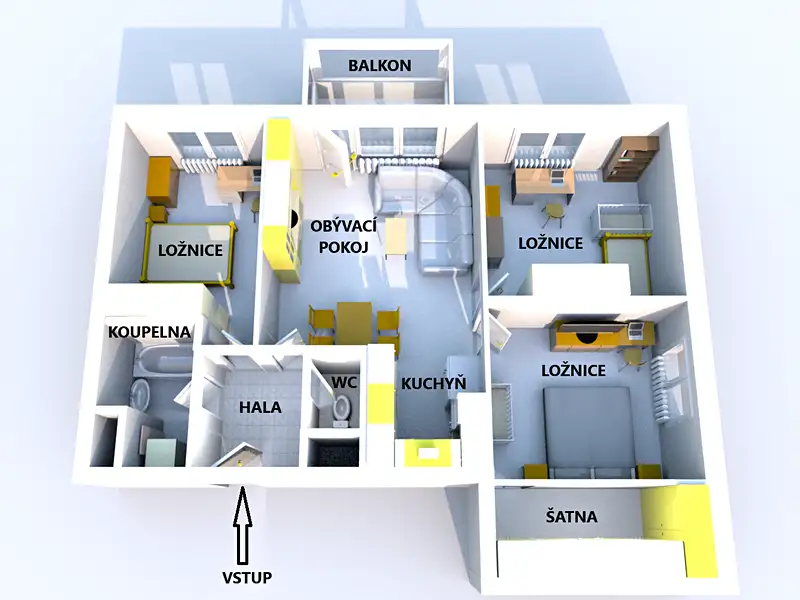 Prodej bytu 4+kk 105 m², Liberec – náhled fotky 2