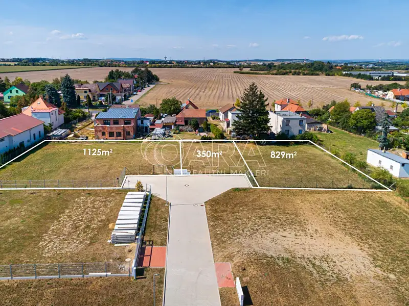 Prodej stavebního pozemku 1125 m², Vestec – náhled fotky 1