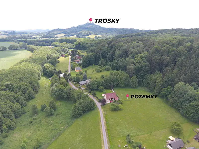 Prodej stavebního pozemku 2156 m², Hrubá Skála – náhled fotky 2