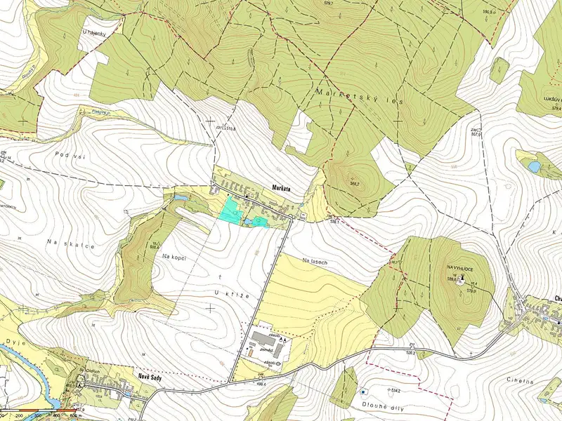 Prodej louky 13631 m², Písečné – náhled fotky 2