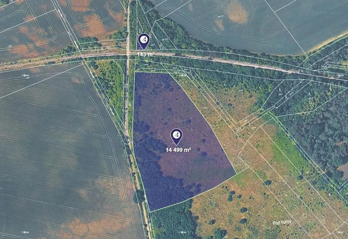 Prodej pole 14642 m²