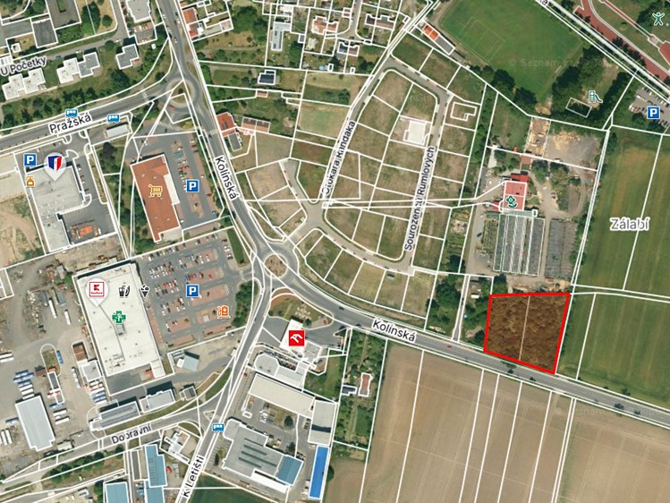 Prodej pozemku, 3 893 m² (1 z 6)