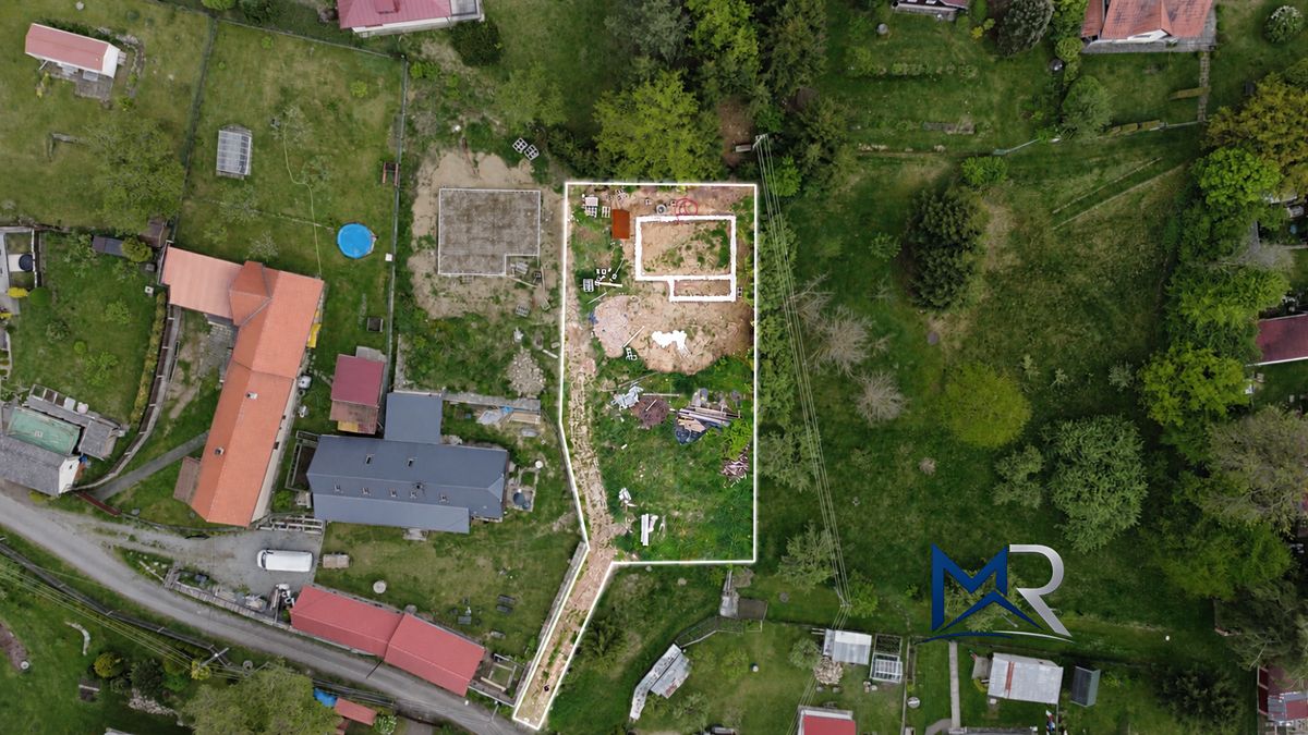 Prodej stavebního pozemku 863 m², Vlastějovice – fotka 1 z 3