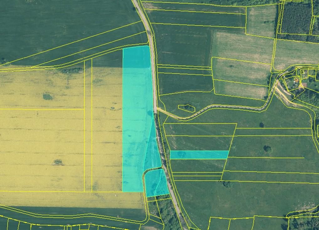 Prodej pole 39858 m², Probulov – fotka 1 z 3