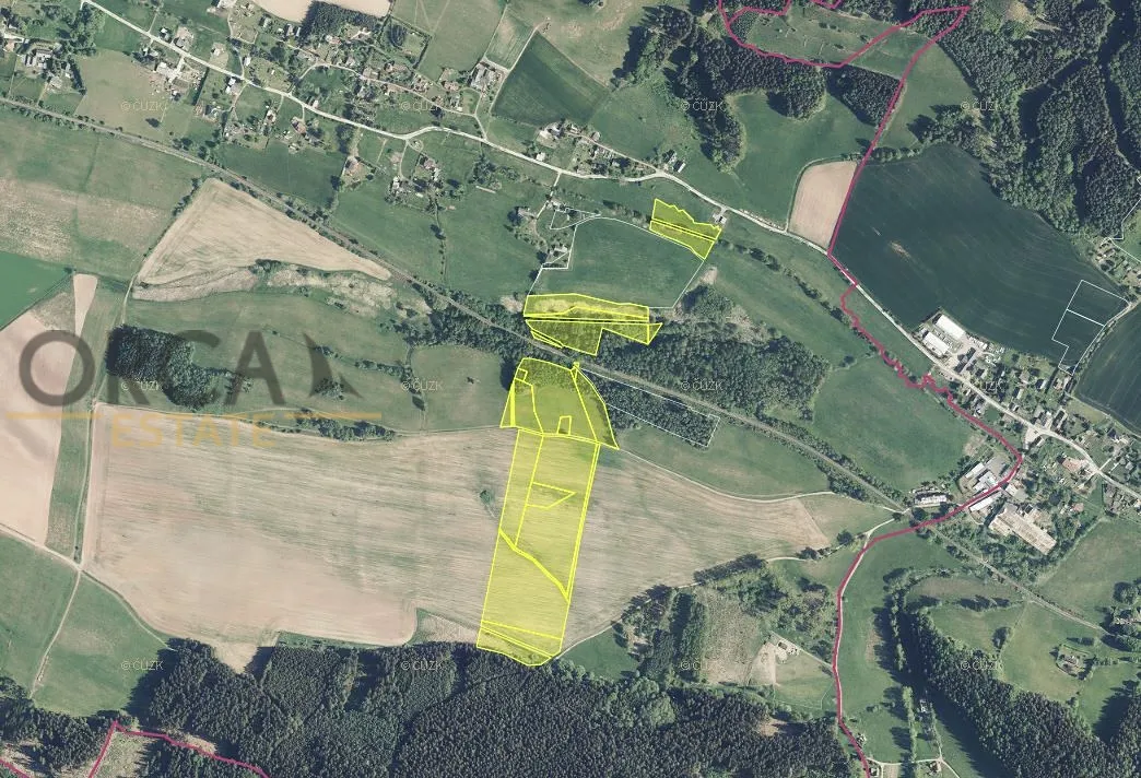 Prodej podílu 1/24 pole 4304 m²