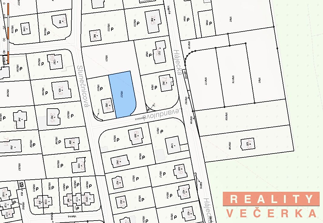 Prodej stavebního pozemku 640 m²