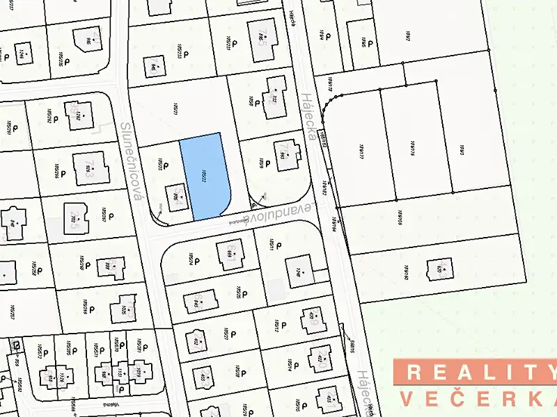 Prodej stavebního pozemku 640 m², Chýně – náhled fotky 1