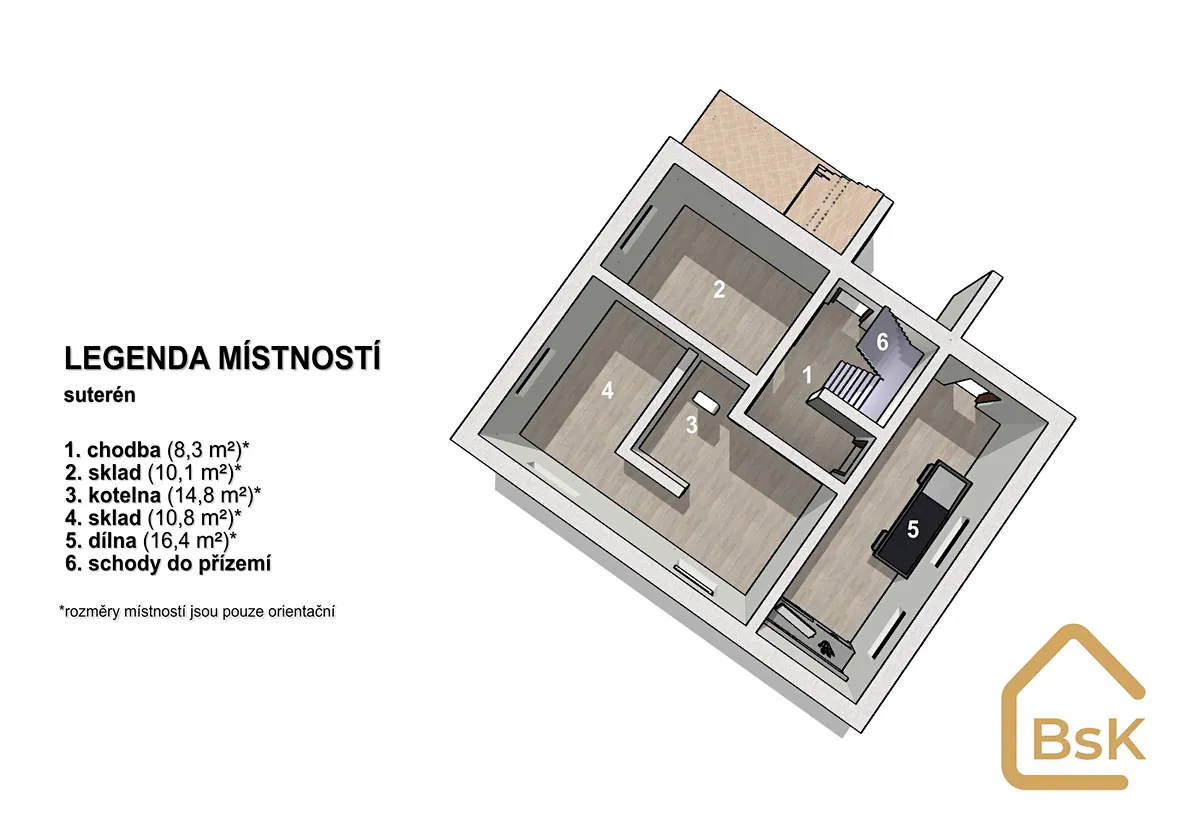 Prodej rodinného domu 165 m², pozemek 1175 m² – pohled 5