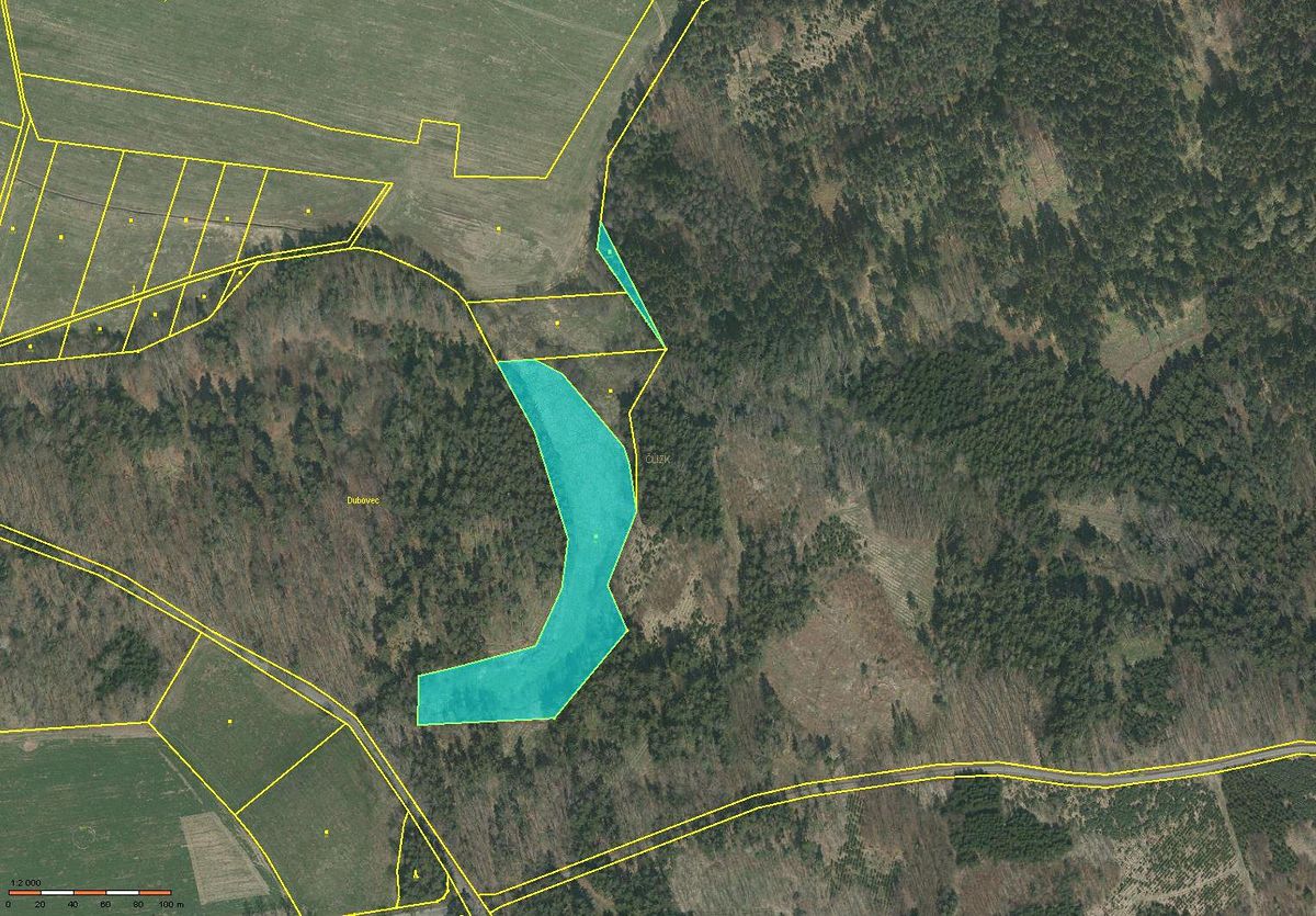 Prodej pole 11777 m², Předotice – fotka 1 z 3