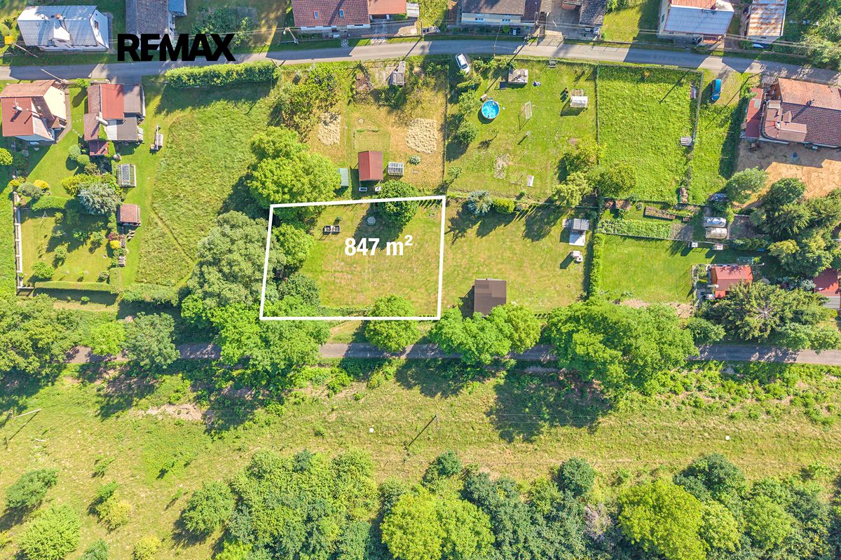 Prodej stavebního pozemku 847 m²