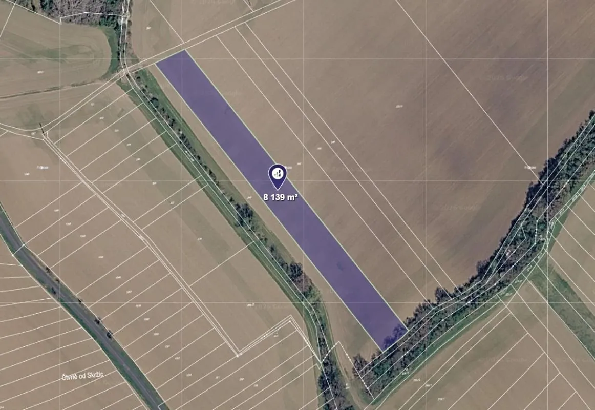 Prodej podílu 1/6 pole 1997 m²