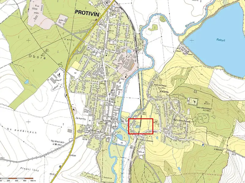 Prodej zahrady 1355 m², Protivín – náhled fotky 3