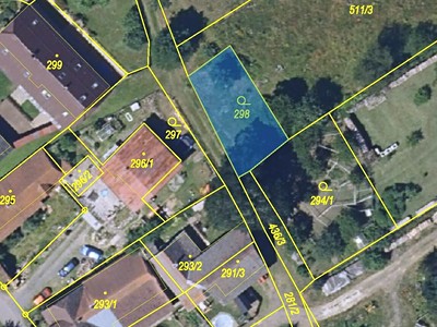 Prodej  zahrady 253 m²