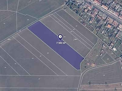 Prodej pole 7502 m²
