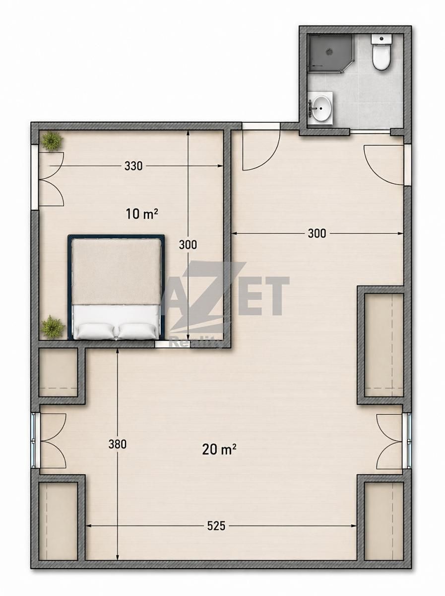 Prodej bytu 2+kk 42 m² – fotografie 4