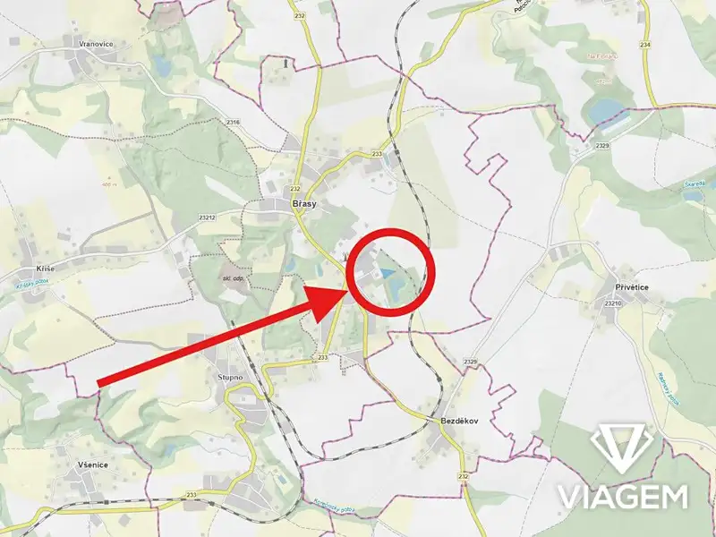 Prodej lesa 3632 m², Břasy – náhled fotky 2