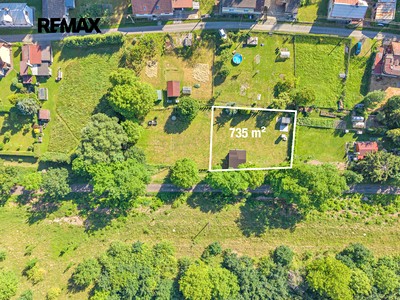 Prodej  stavebního pozemku 735 m²