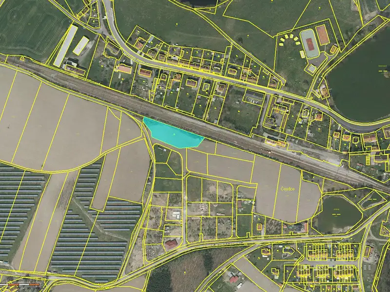 Prodej zahrady 3417 m², Čejetice – náhled fotky 2