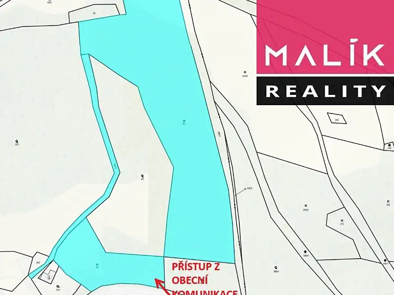 Prodej louky 19580 m², Stráž nad Ohří – náhled fotky 2