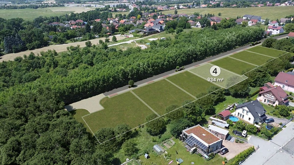 Prodej stavebního pozemku 910 m²