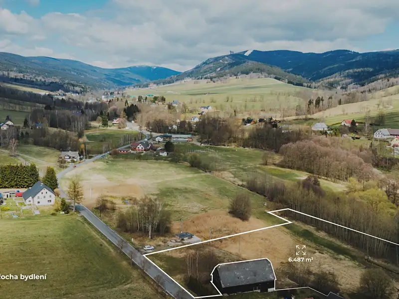 Prodej stavebního pozemku 7544 m², Dolní Morava – náhled fotky 2