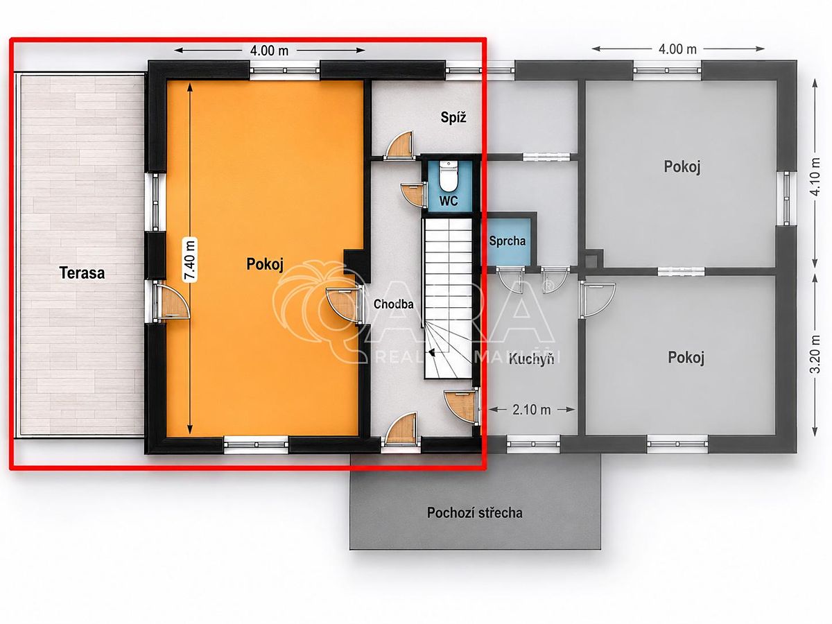 Prodej rodinného domu 225 m², pozemek 589 m² – fotografie 3