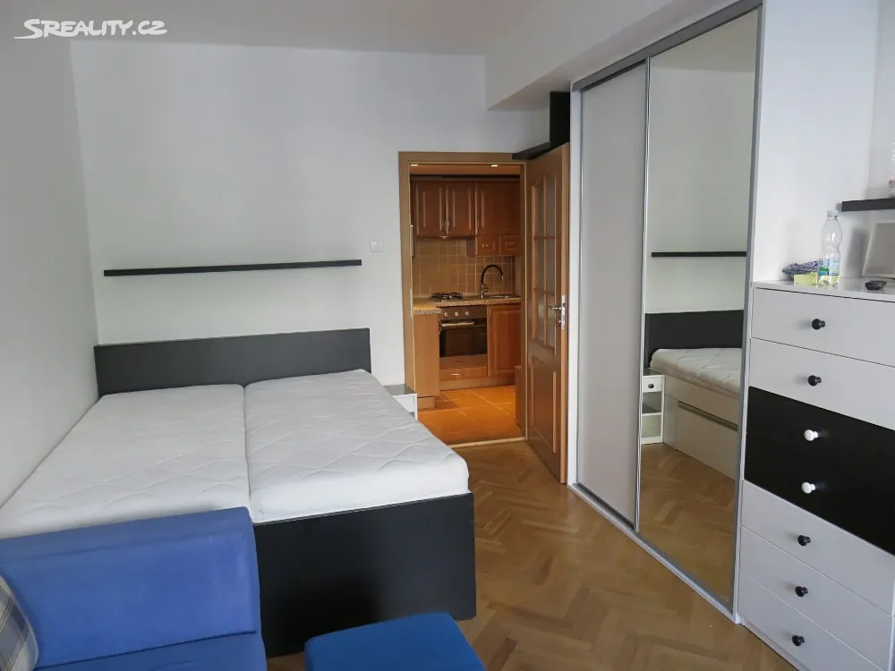 Pronájem bytu 1+kk 28 m² – pohled 4