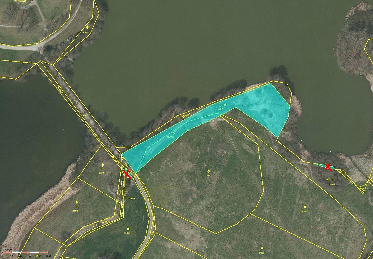 Prodej zahrady 4160 m², Čejetice – fotka 1 z 3