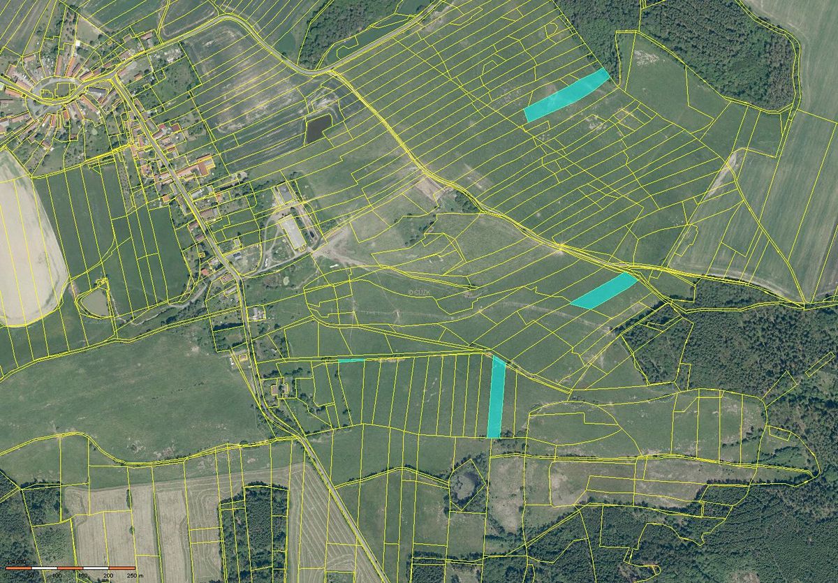 Prodej pole 12536 m², Spálené Poříčí – fotka 1 z 3