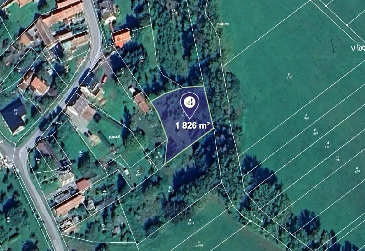 Prodej podílu 25/54 louky 2282 m²