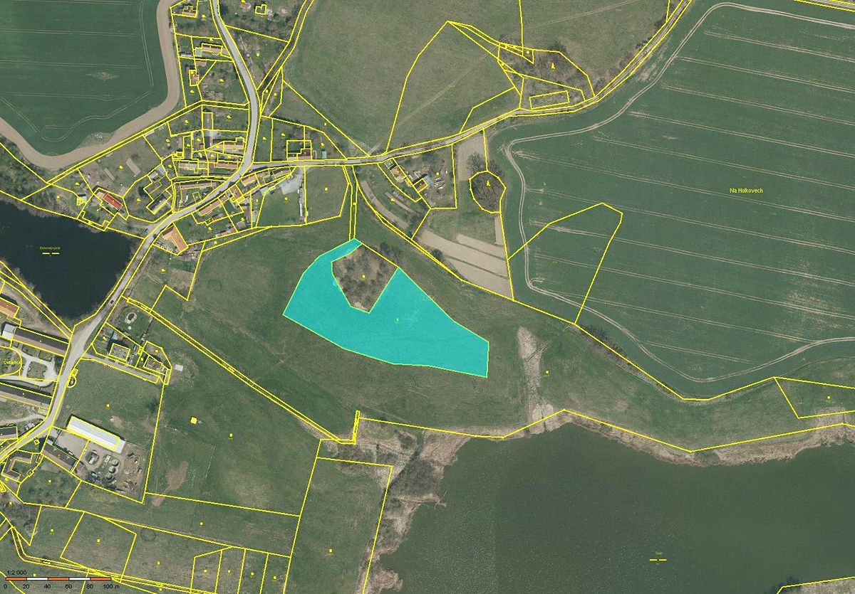 Prodej pole 12401 m², Lažany – fotka 1 z 3