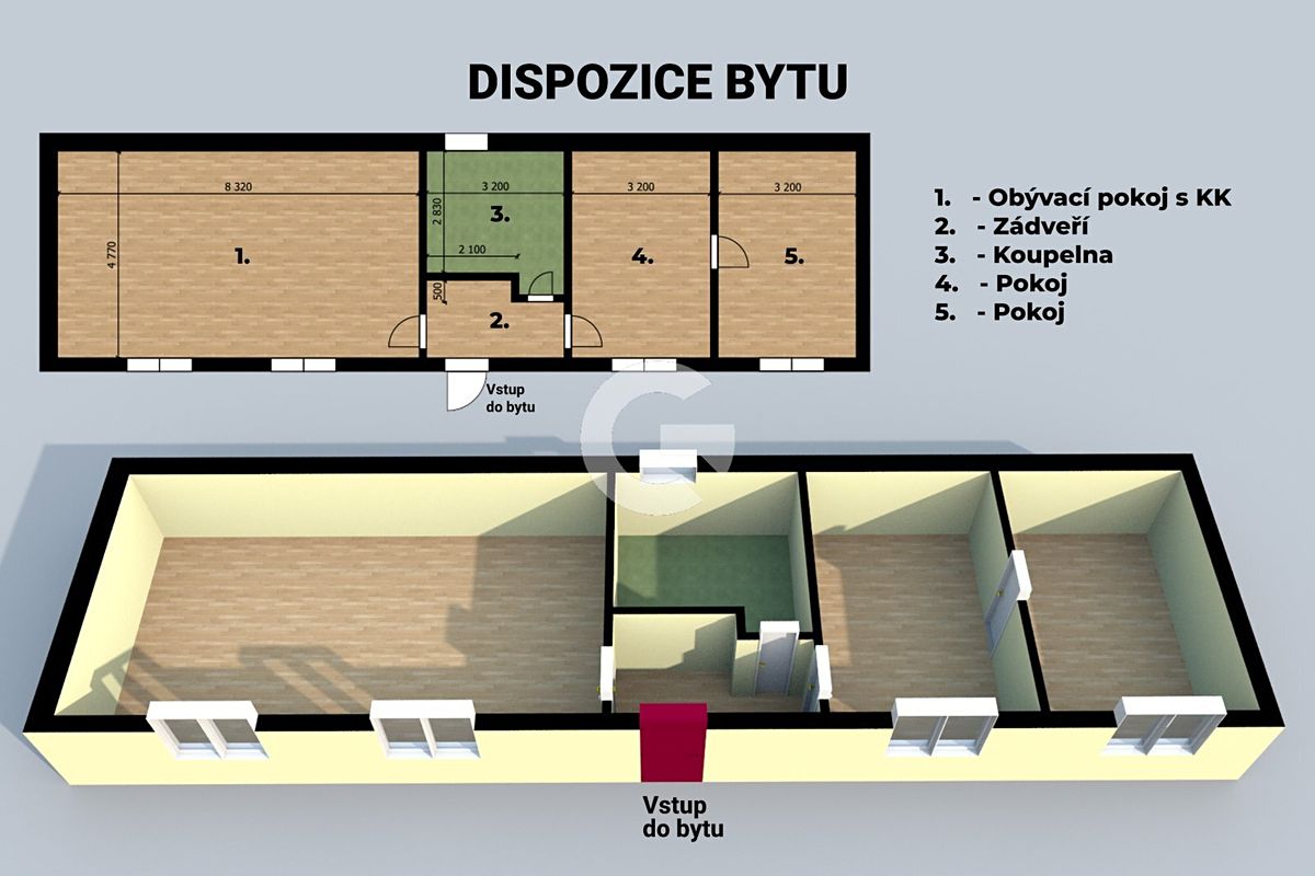 Prodej bytu 3+kk 85 m² – fotografie 5