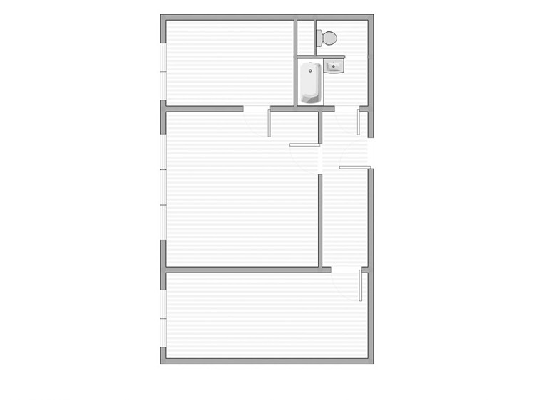 Квартира 2+1 в оренду, 44 м² (16 з 16)