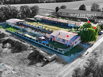 Prodej  zemědělské usedlosti 810 m², pozemek 6 616 m²