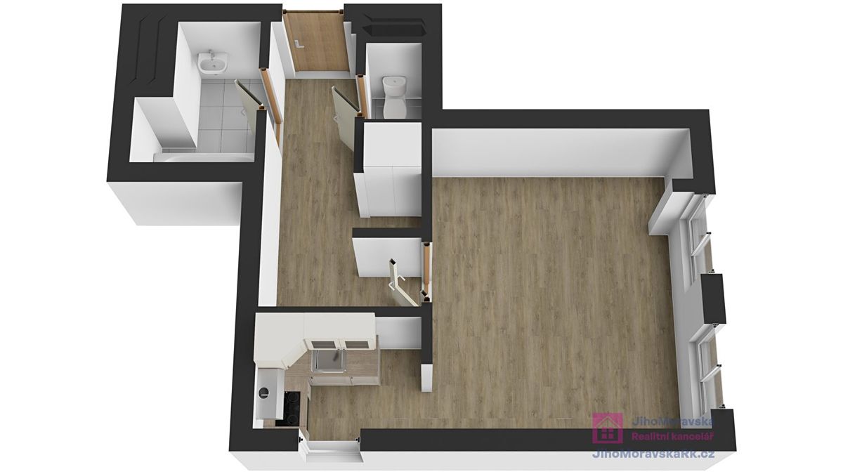Prodej bytu 1+kk 32 m² – fotografie 3