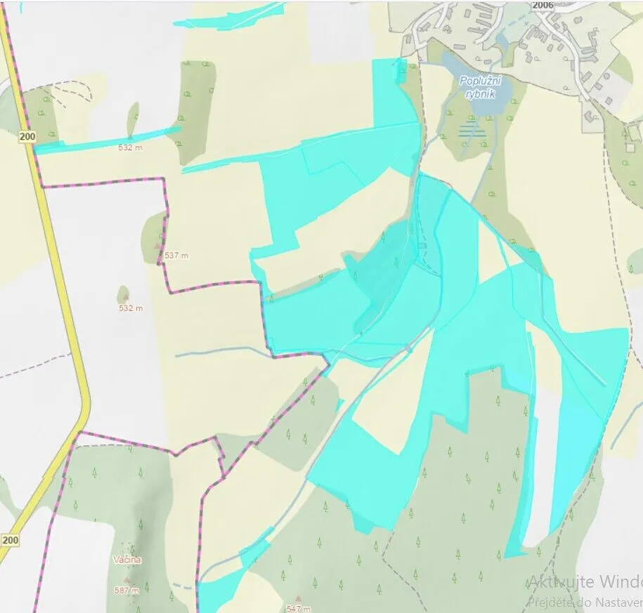 Pronájem pole 345355 m²