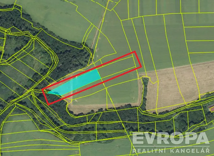 Prodej pole 6844 m²
