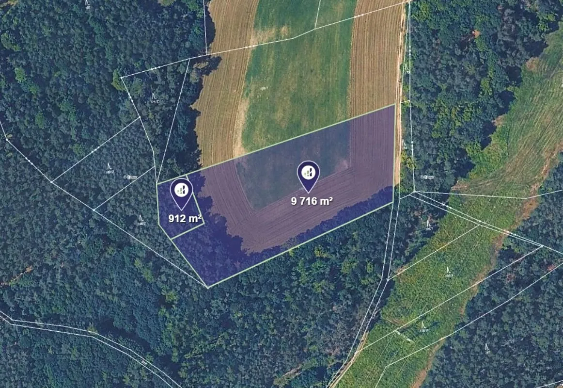Prodej pole 10628 m²