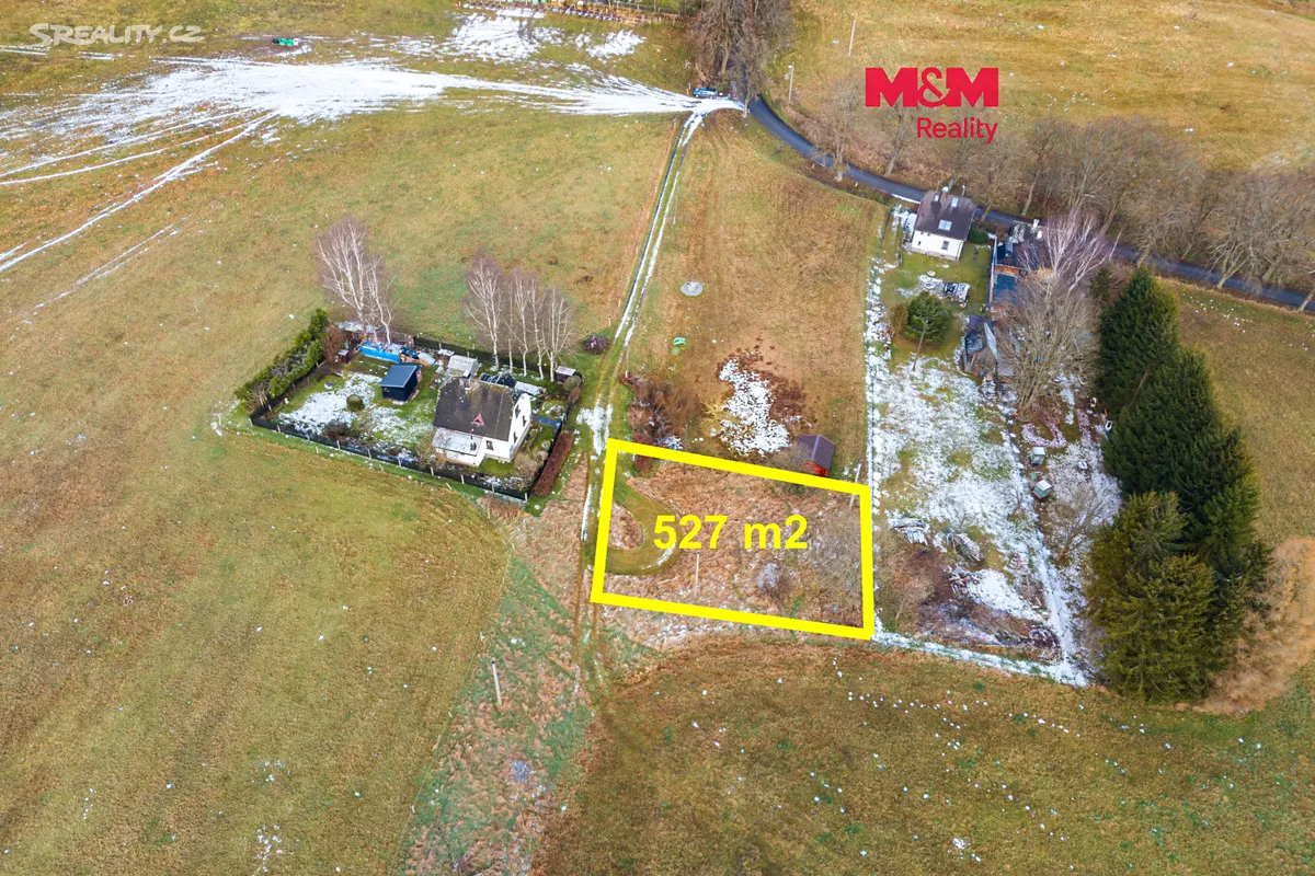 Prodej stavebního pozemku 527 m²