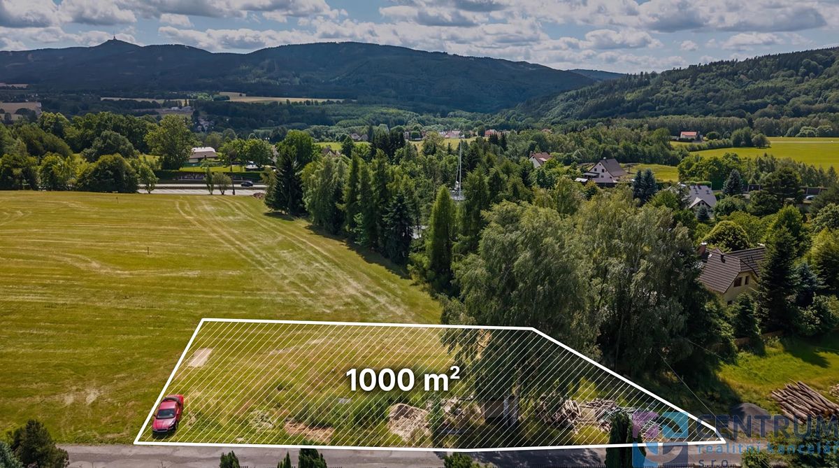 Prodej stavebního pozemku 1000 m²